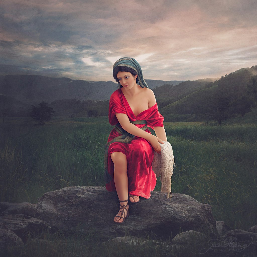 Ruth - Original image of statue taken at Ballarat Botanical Gardens, Vic.
75 cm x 75 cm Limited Edition Fine Art Print. Edition limited to 25 + 2AP.
50...