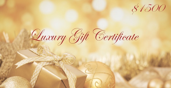 $1500 Gift Certificate - $1500 Gift Certificate towards a personal photo session and custom artwork designed by Tina Mahina.